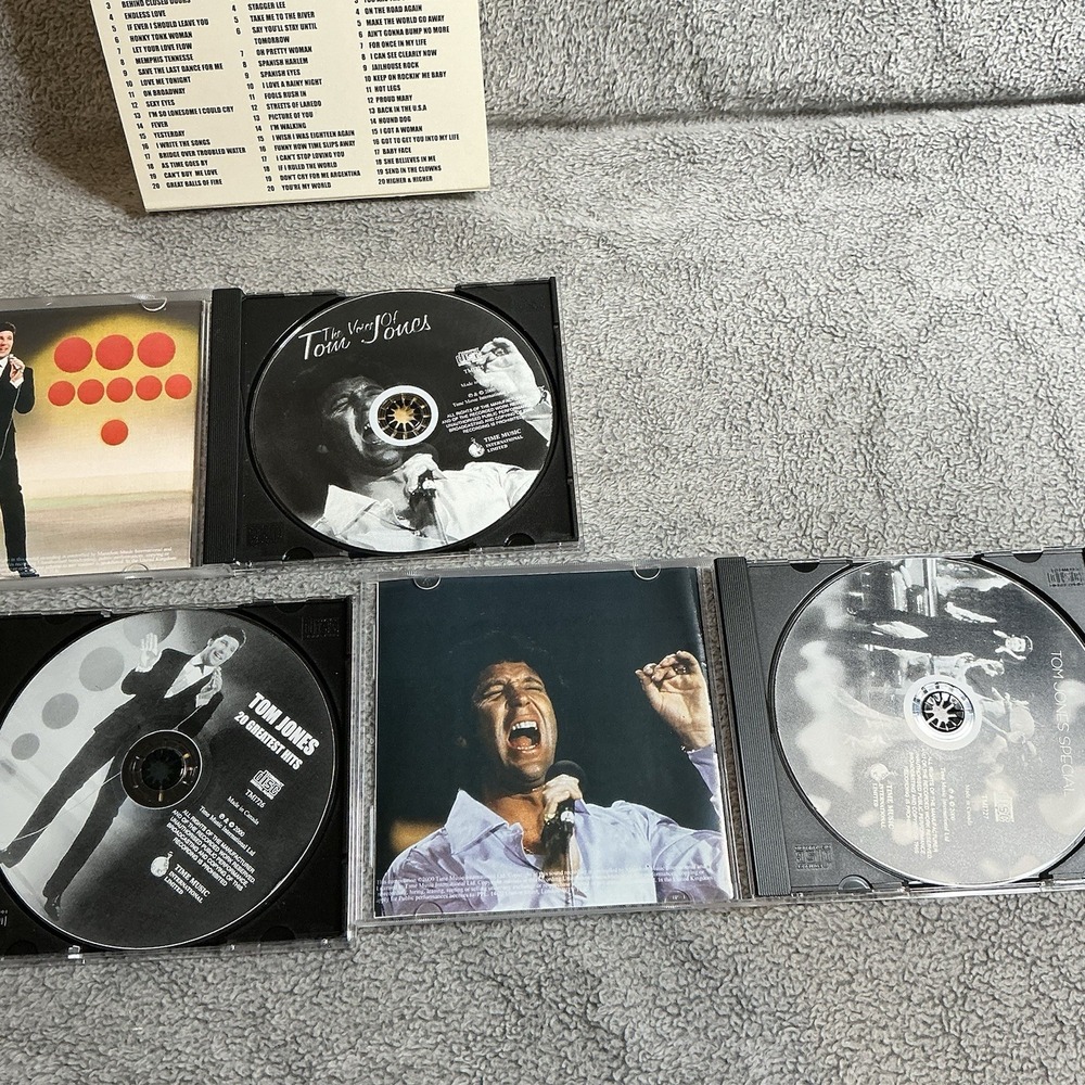 Tom Jones Greatest Hits 3 CD Collection 2000 Vintage - Picture 8 of 10